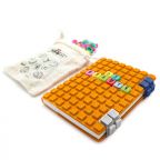 MINI JOURNAL & CLIP-ON CUBES COLOR: GLITTER COPPER