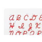 Uppercase Cursive Writing Board