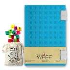 Large Journal with Clip-on Cubes: Aqua