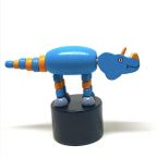 Dinosaur Push Puppet Color:Blue