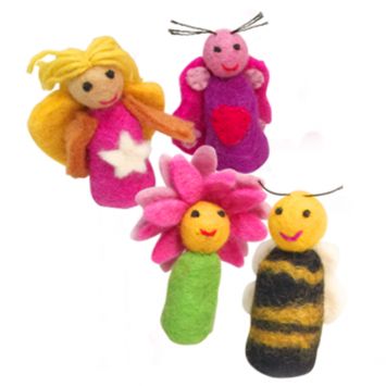 insect finger puppets
