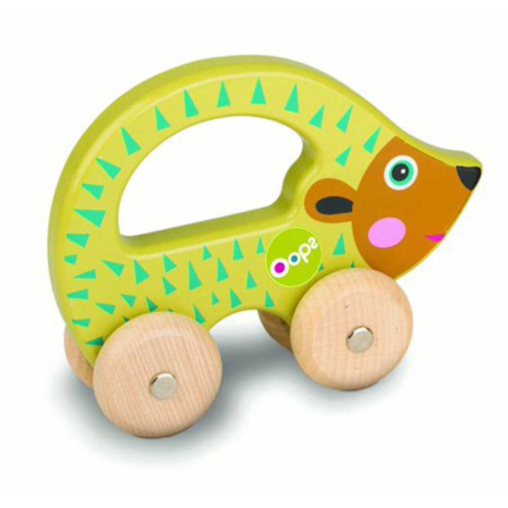 Hedgehog push toy