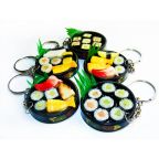 Sushi Tray Keychain